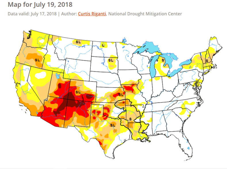 DroughtMapJuly19